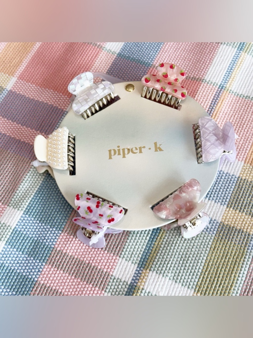 ✨ Piper K Mini Claw Clip Set | 6 Clips | NWT | Viral TikTok Aesthetic